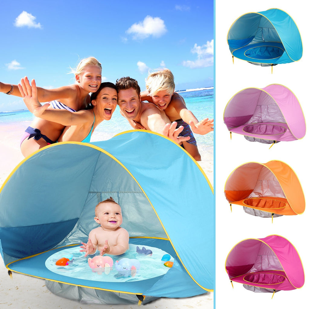 Baby Beach Tent  Waterproof Up Sun Awning Tent UV-protecting