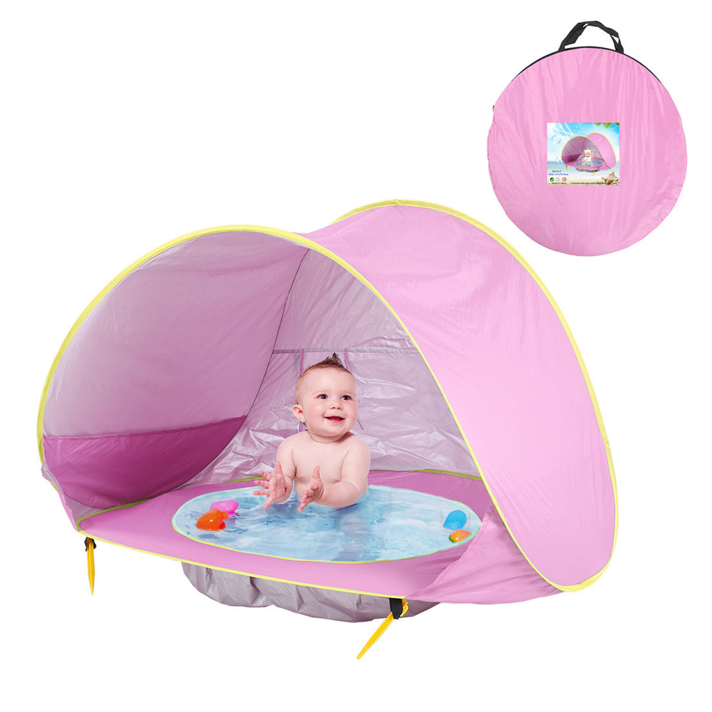 Baby Beach Tent  Waterproof Up Sun Awning Tent UV-protecting