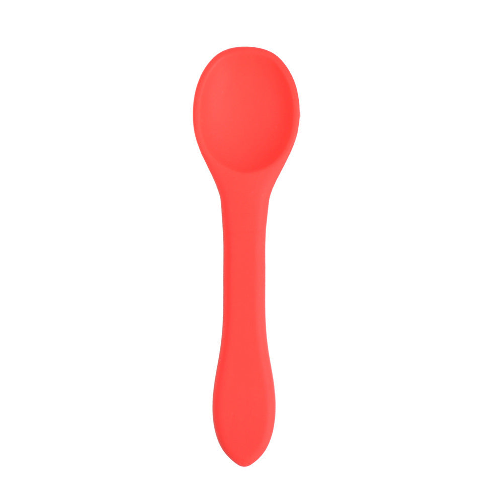 Baby Silicone Bowl Spoon Fork Food Grade