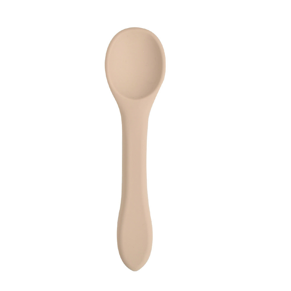 Baby Silicone Bowl Spoon Fork Food Grade