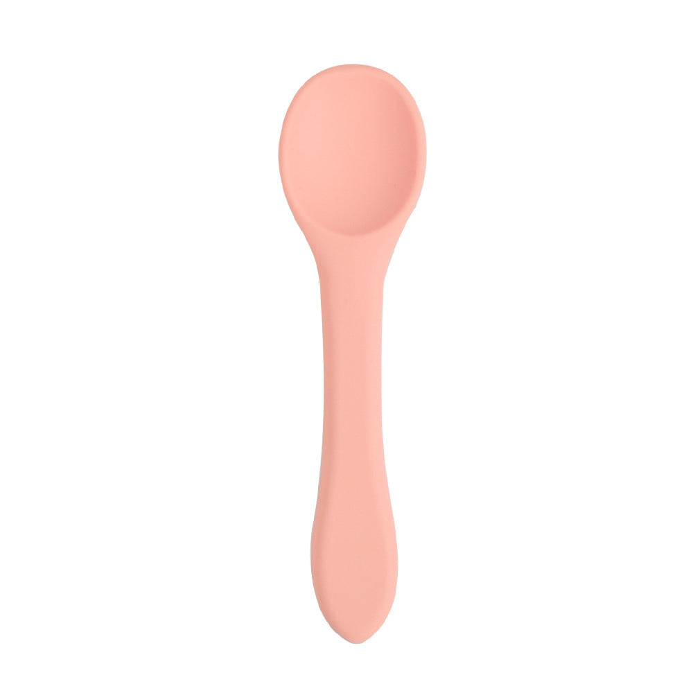 Baby Silicone Bowl Spoon Fork Food Grade